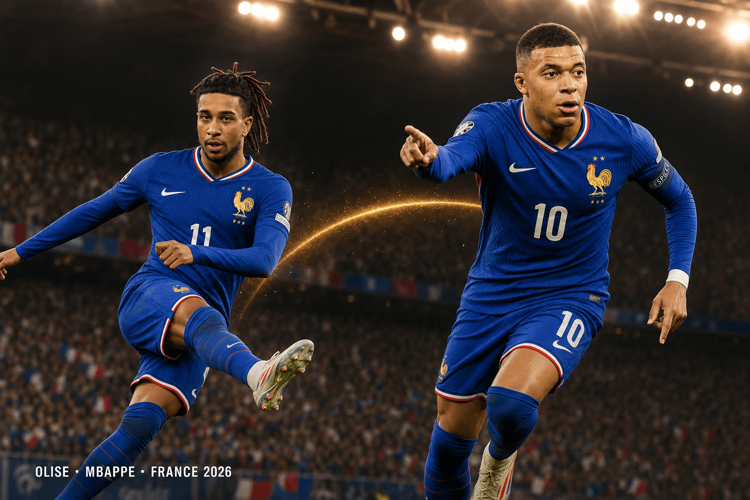 Olise Assisted Three of Mbappe's World Cup Goals. Madrid Noticed.