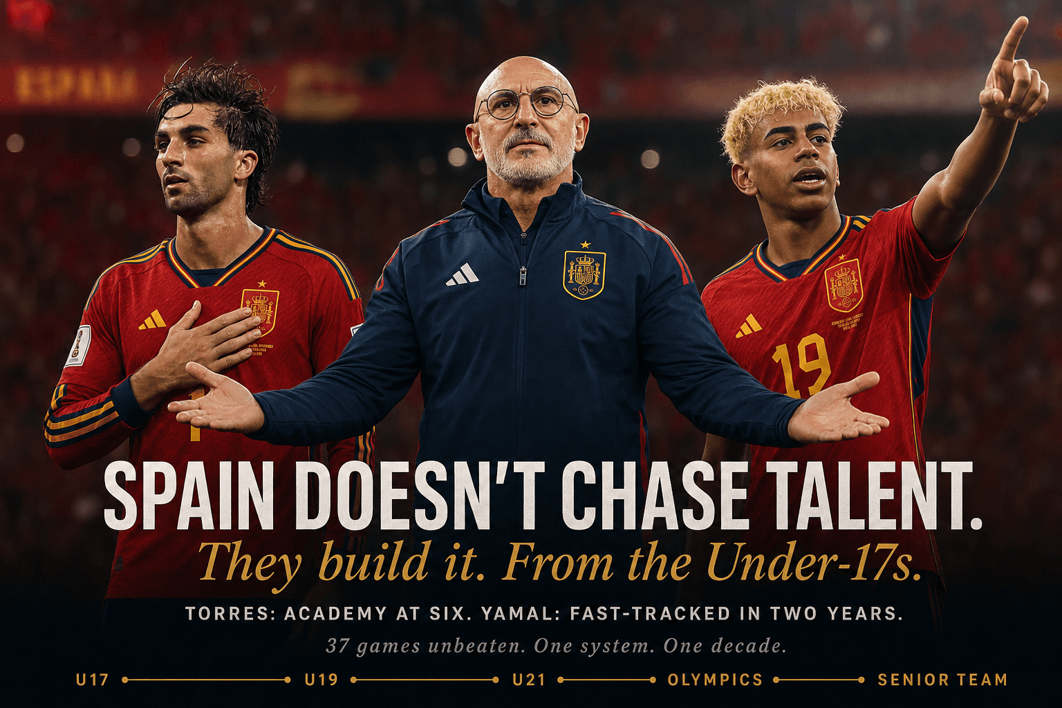 Spain Do Not Win With Talent. They Win With a System.
