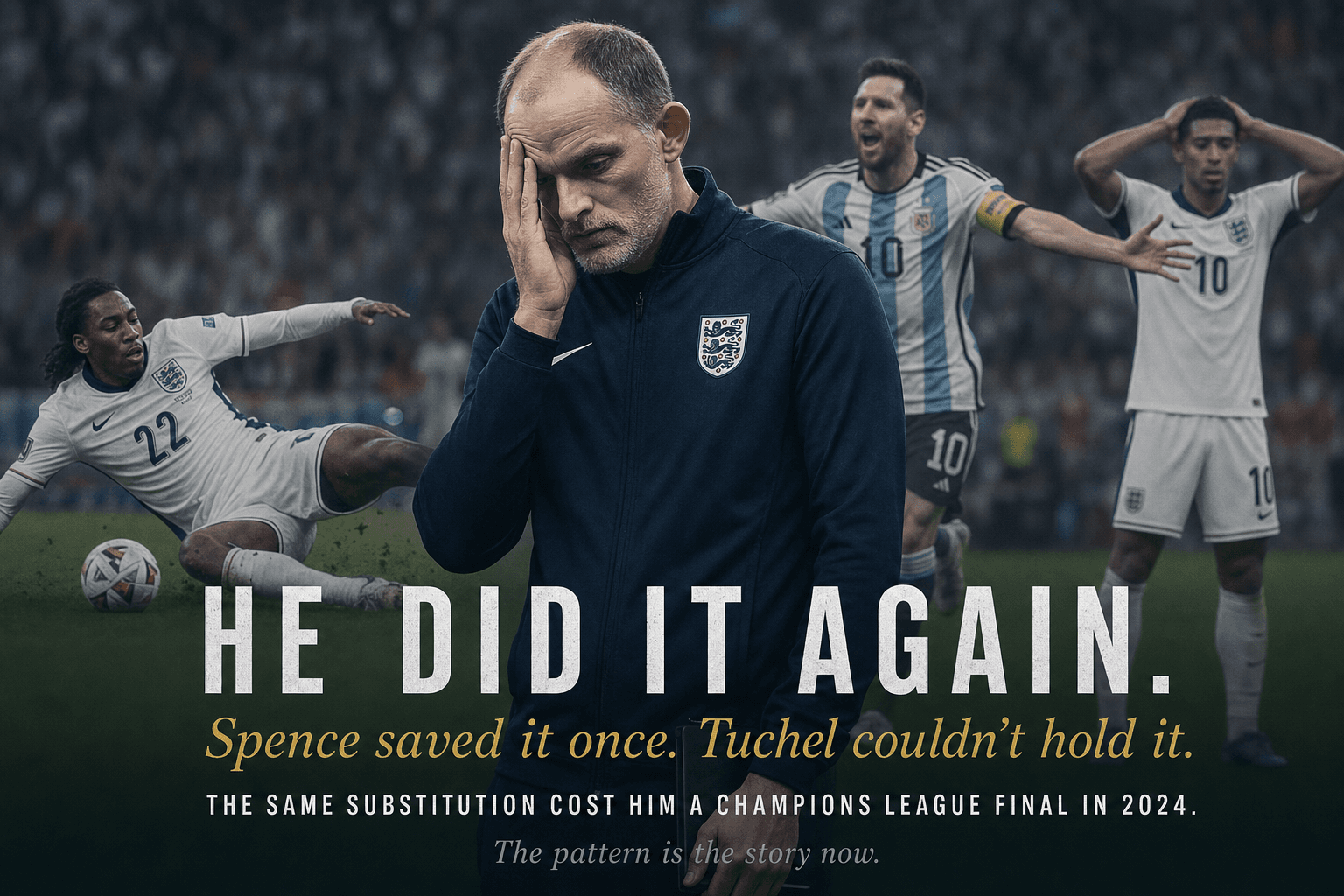 Tuchel Went Cowardly Again. It Cost England the World Cup.