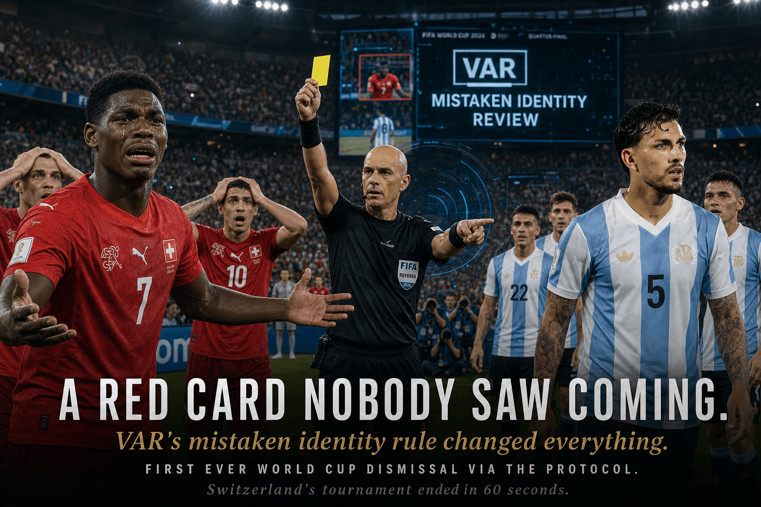 Why Was Embolo Sent Off? The VAR Rule Nobody Saw Coming